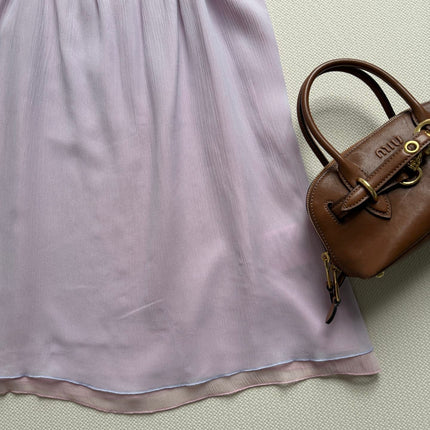 MIUMIU 26S CHIFFON CAMI TOP 1193