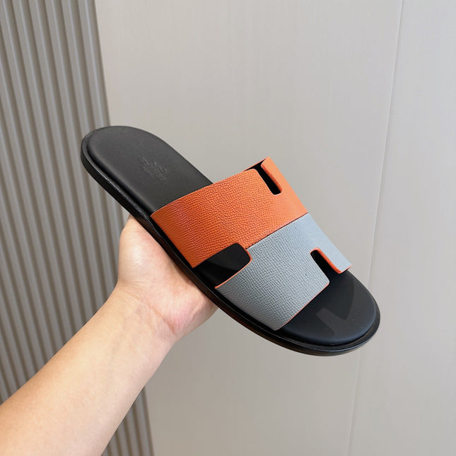 HM IZMIR SANDAL FIRE AND SKY CALFSKIN
