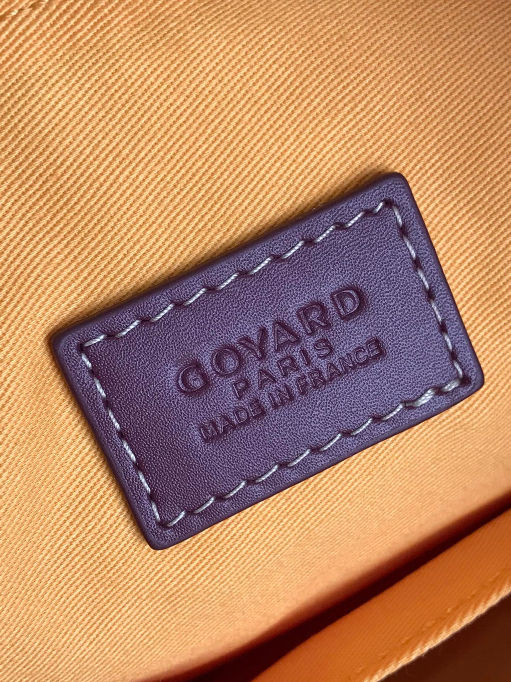 GOYA 26S BOEING 25MM IN BURGUNDY RED GOYARDINE CANVAS AND CALFSKIN