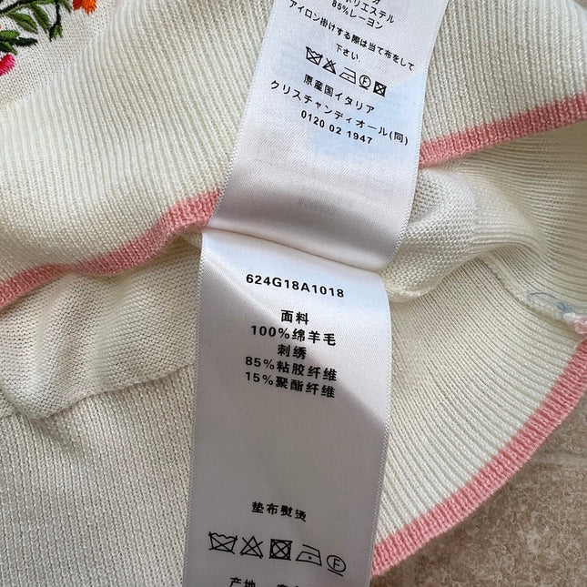 DIOR 26S SHORT-SLEEVED KNIT T-SHIRT 950