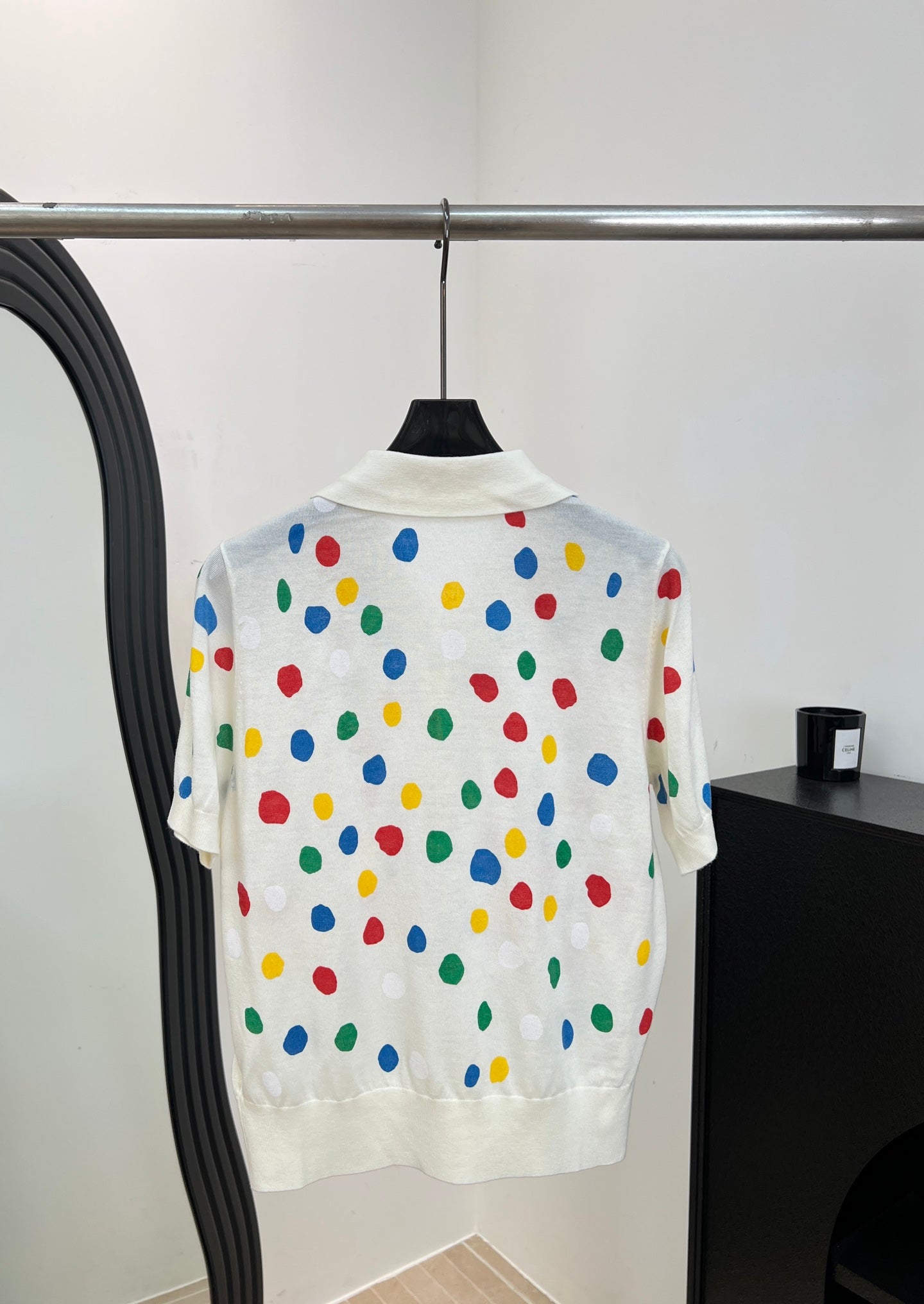 LV 26S SHORT-SLEEVED KNIT POLO SHIRT STYLE 195