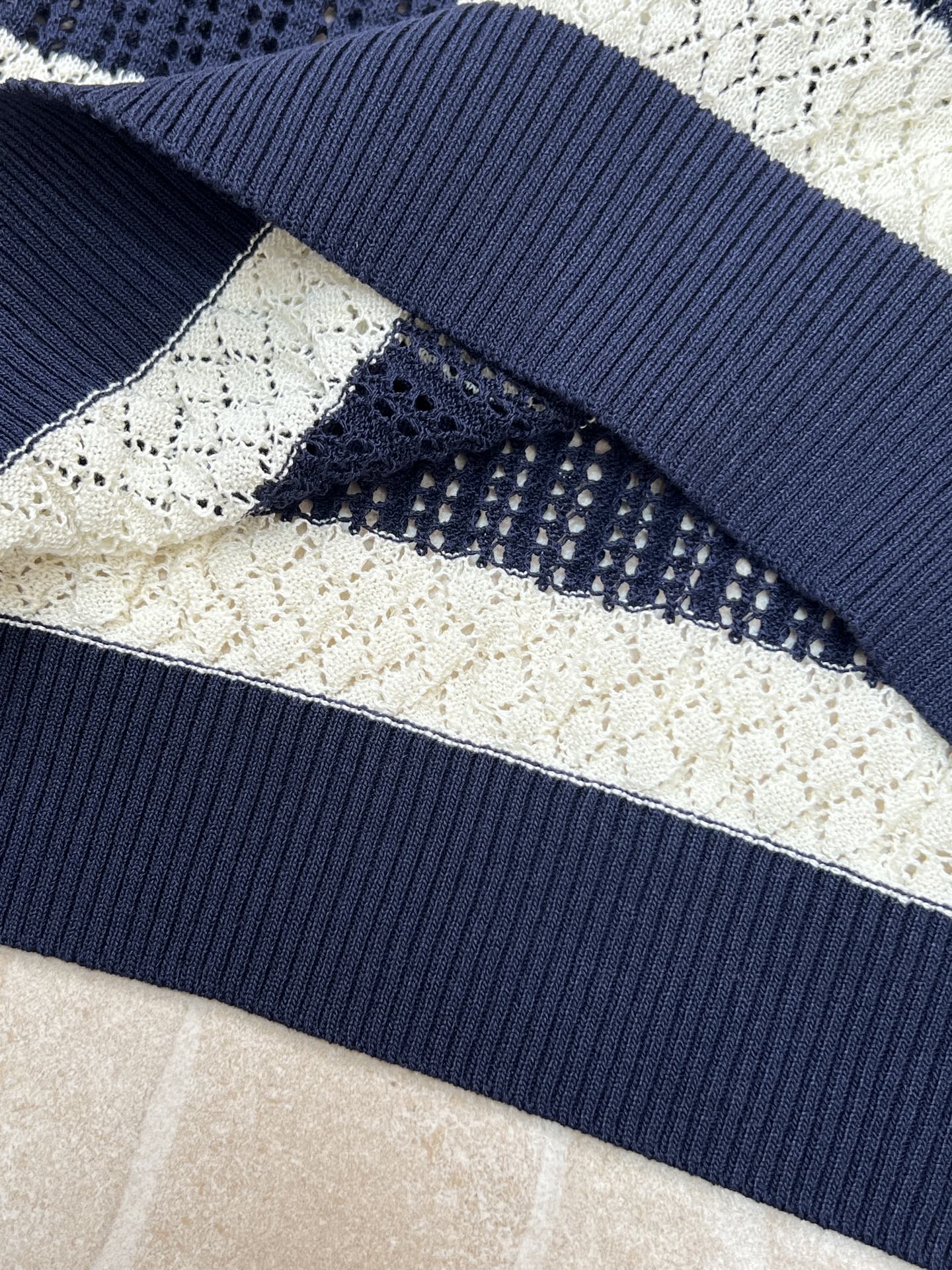 MIUMIU 26S KNIT POLO SHIRT 1195