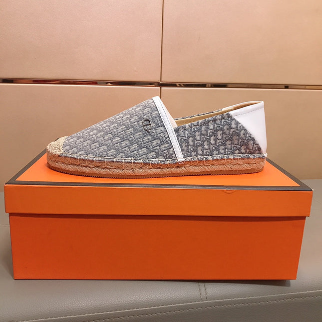 CD PARADISE ESPADRILLE LOAFER GRAY JACQUARD