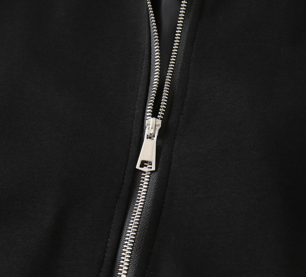 LV BLACK JACKET EMBROIDERED LOGO 239045