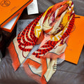 HERMES 25S SCARF 200 IN CASHMERE SILK 730599