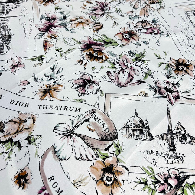 DIOR 26S SCARF 90CM IN SILK 284557