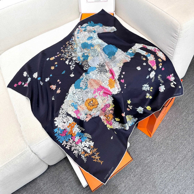 HERMES 26S SCARF 90 IN SILK 304309