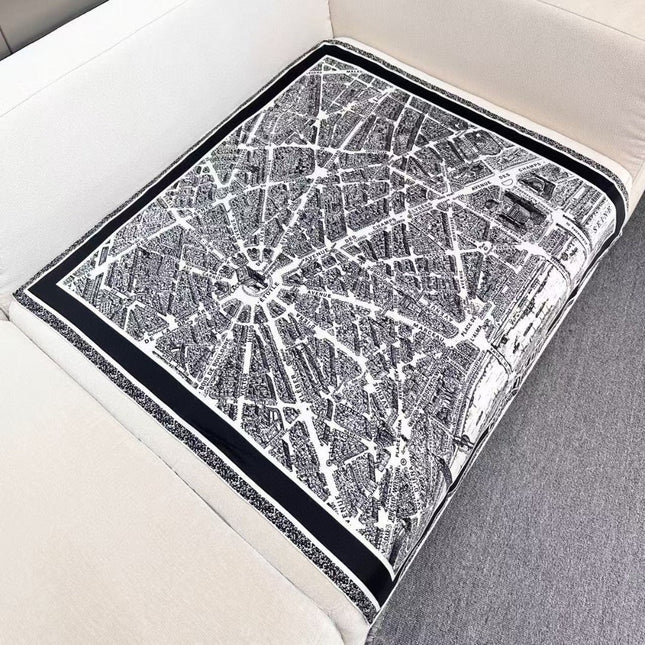 DIOR 26S SCARF 90CM IN SILK 313213