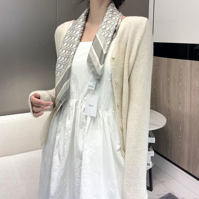DIOR 26S SCARF 70CM IN SILK 307129