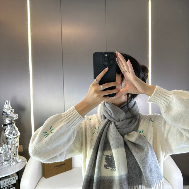 BURBERRY 26S SCARF 180CM IN CASHMERE 278705