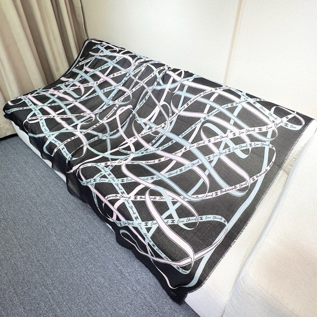 CHANEL 26S SCARF 200 IN SILK 304563