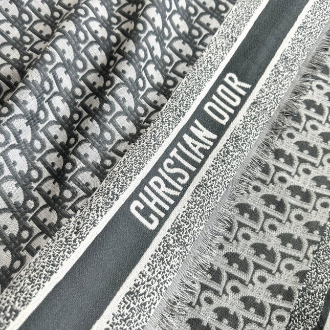 DIOR 26S SCARF 140CM IN CASHMERE SILK 313215