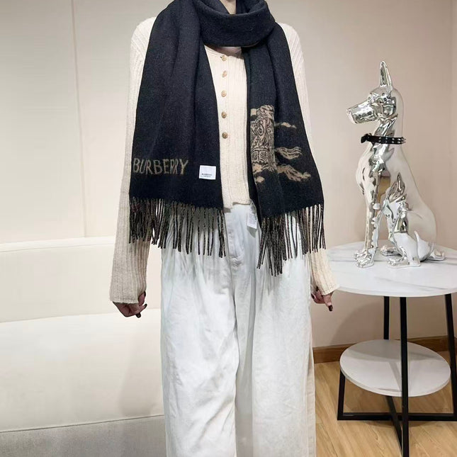 BURBERRY 26S SCARF 180CM IN CASHMERE 309771