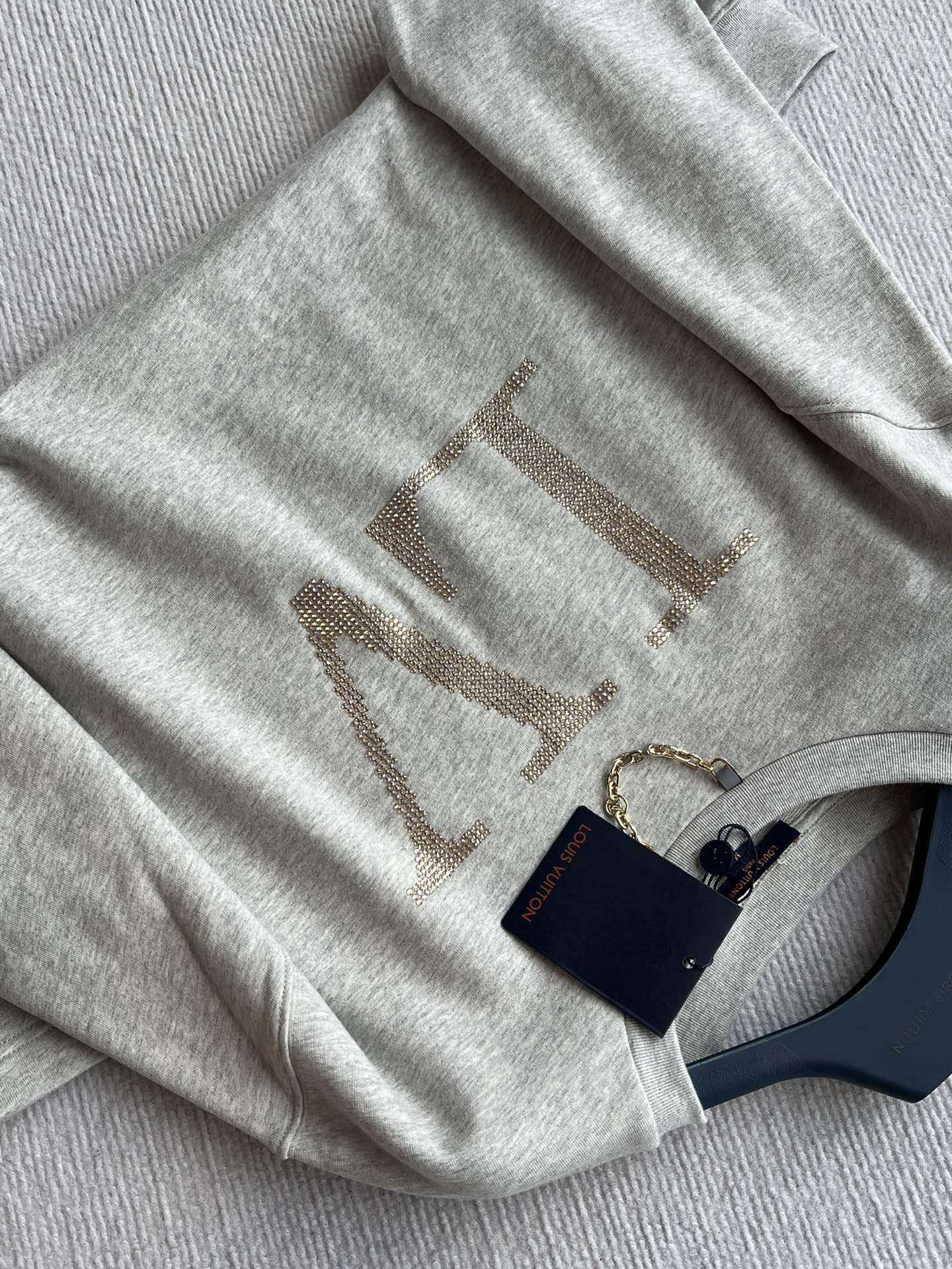 LOUIS VUITTON LONG DIAMOND SWEATSHIRT 275678