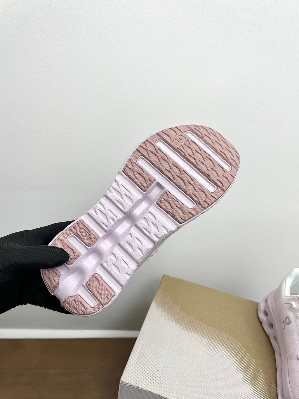 LOEWE 26S CLOUDTILT SNEAKER IN LIGHT PINK RECYCLED POLYESTER