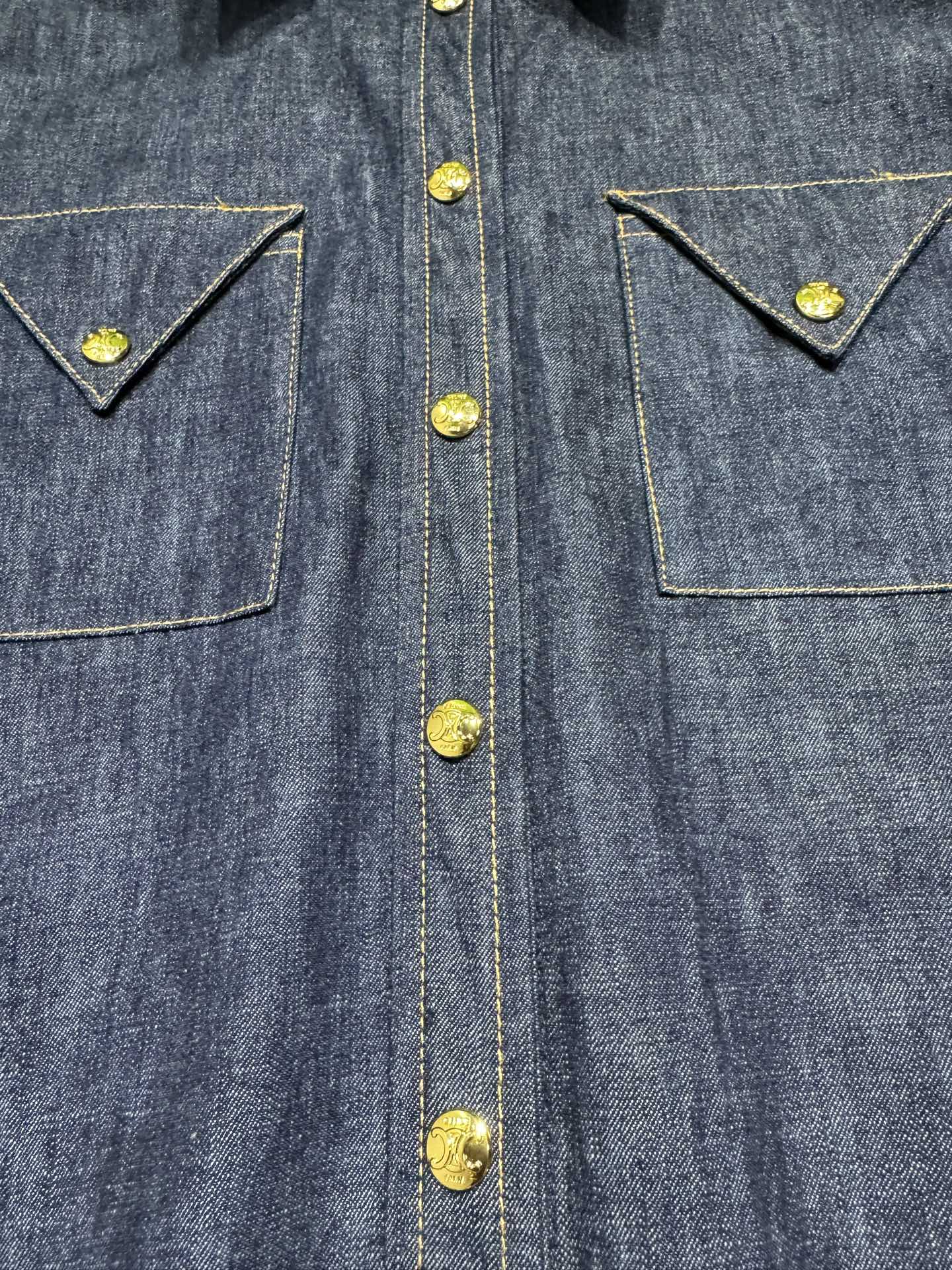 CELINE 26S DENIM SHIRT 157