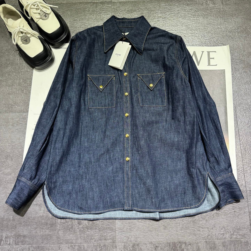 CELINE 26S DENIM SHIRT 157