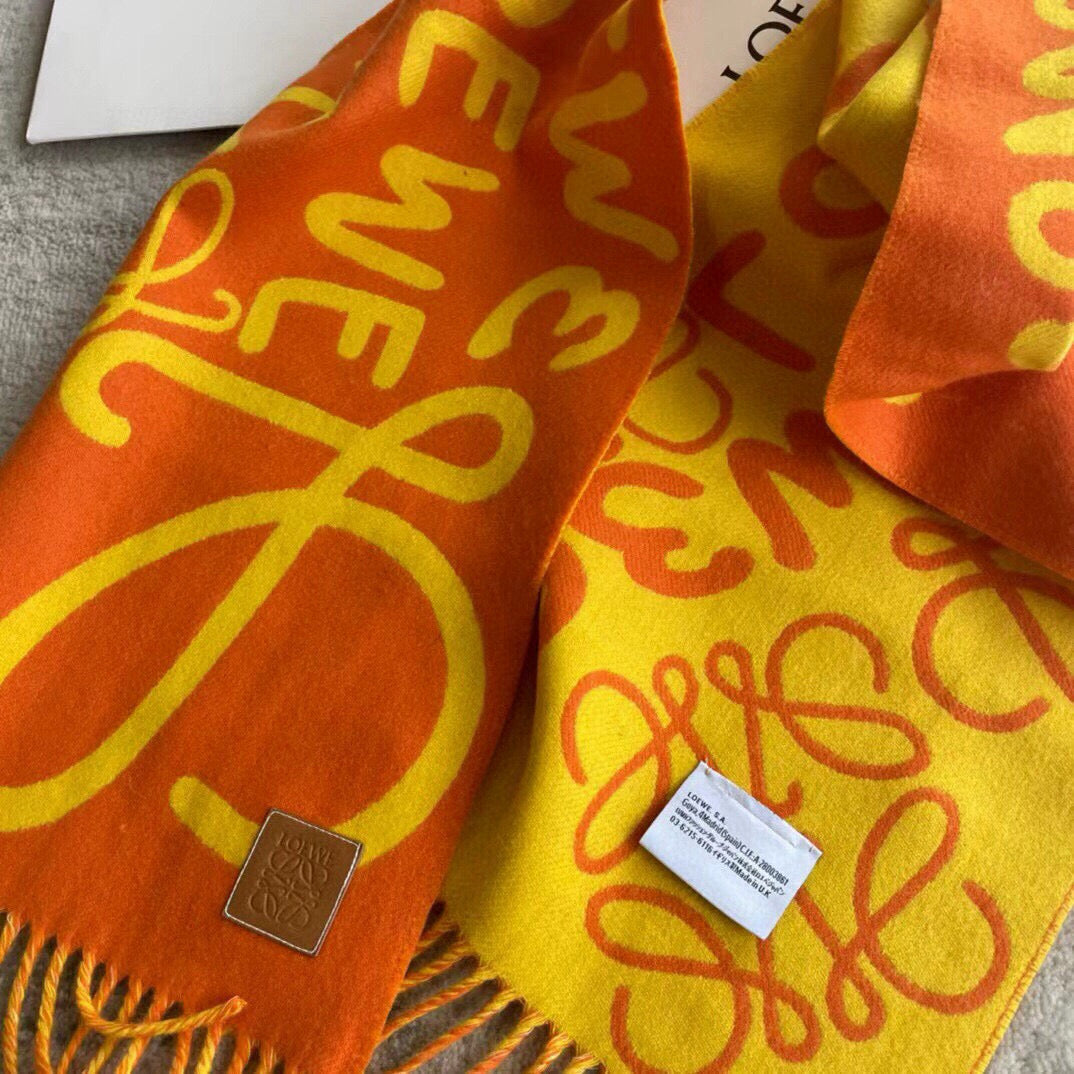LOEWE 25S SCARF 180 IN CASHMERE 854642