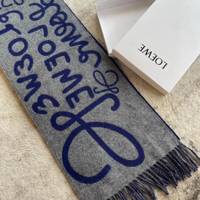 LOEWE 25S SCARF 180 IN CASHMERE 854643