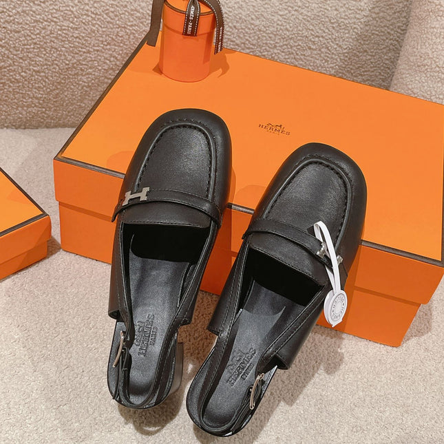 INFINIE 50 PUMP BLACK LAMBSKIN