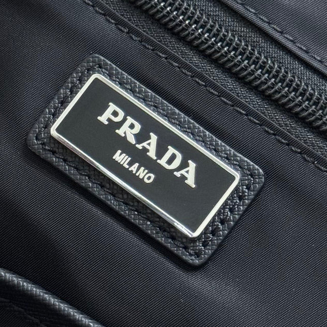 PRADA BACKPACK 43CM IN BLACK RE-NYLON