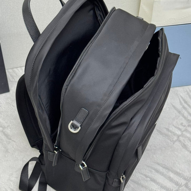 PRADA BACKPACK 43CM IN BLACK RE-NYLON