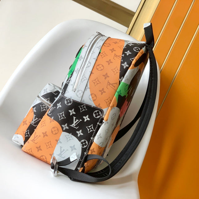 LV 26S DISCOVERY EYE BACKPACK 38 IN MULTICOLOR MONOGRAM CANVAS