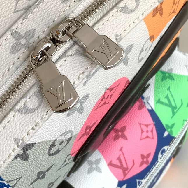 LV 26S DISCOVERY EYE BACKPACK 38 IN MULTICOLOR MONOGRAM CANVAS