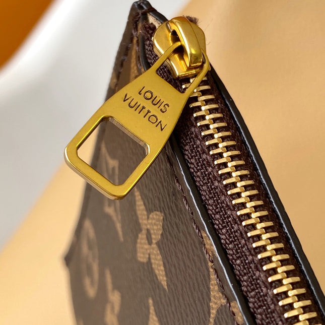 LV 25S LOW KEY HOBO BAG 35 CM IN BEIGE CALFSKIN
