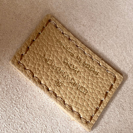 LV 25S LOW KEY HOBO BAG 35 CM IN BEIGE CALFSKIN
