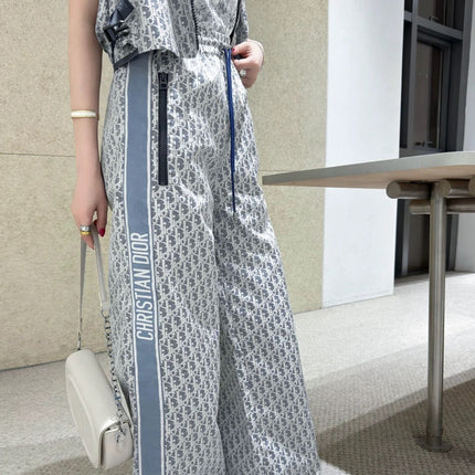 DIOR 25S JACQUARD PANTS 709