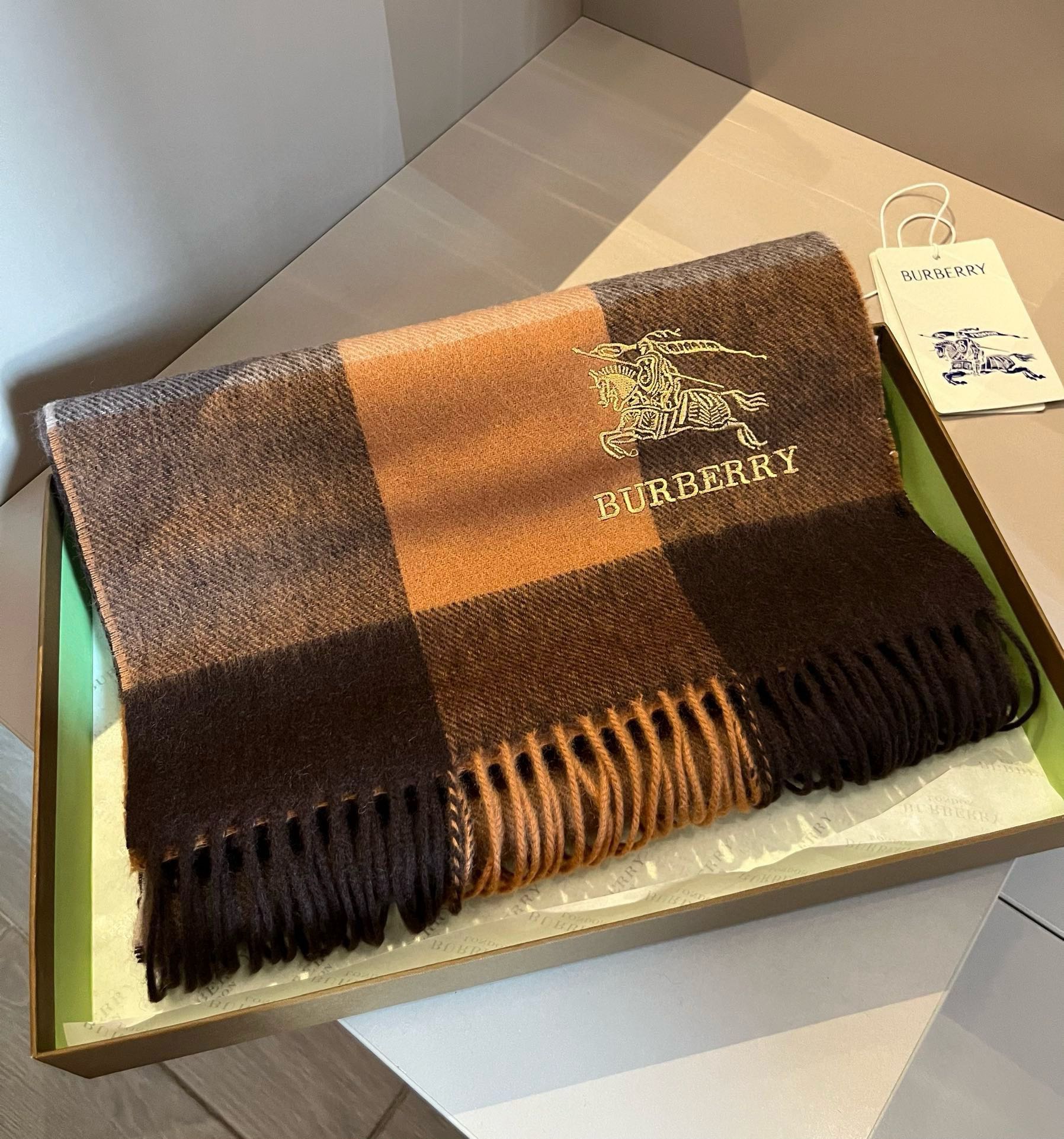BBR SCARF 180 CM IN CASHMERE 489746