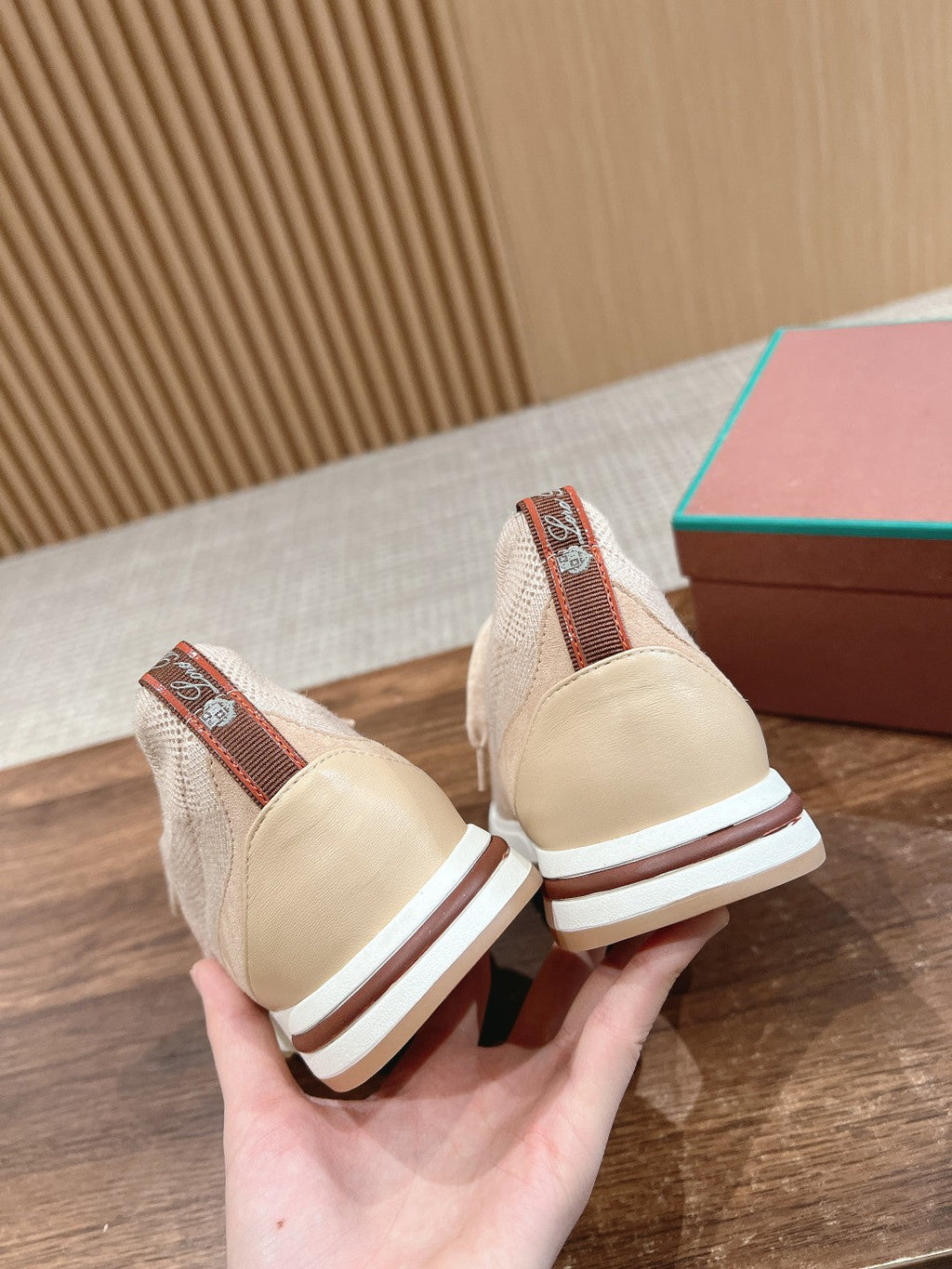 LP BASIC 360 FLEXY WALK SNEAKER PASTEL PINK FABRICS