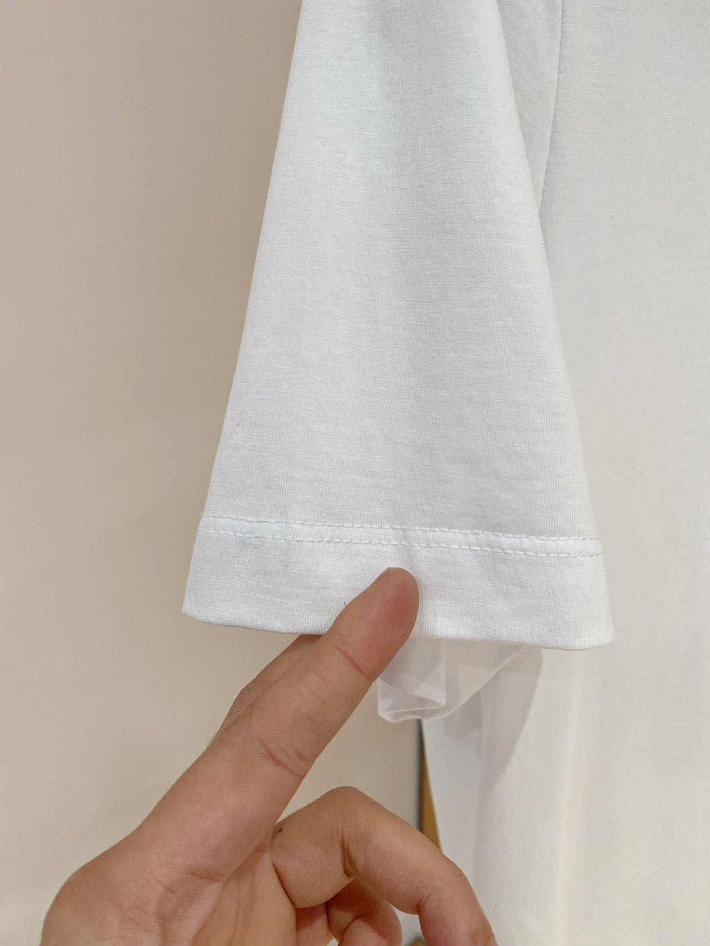 LV T-SHIRT IN WHITE COTTON 238856