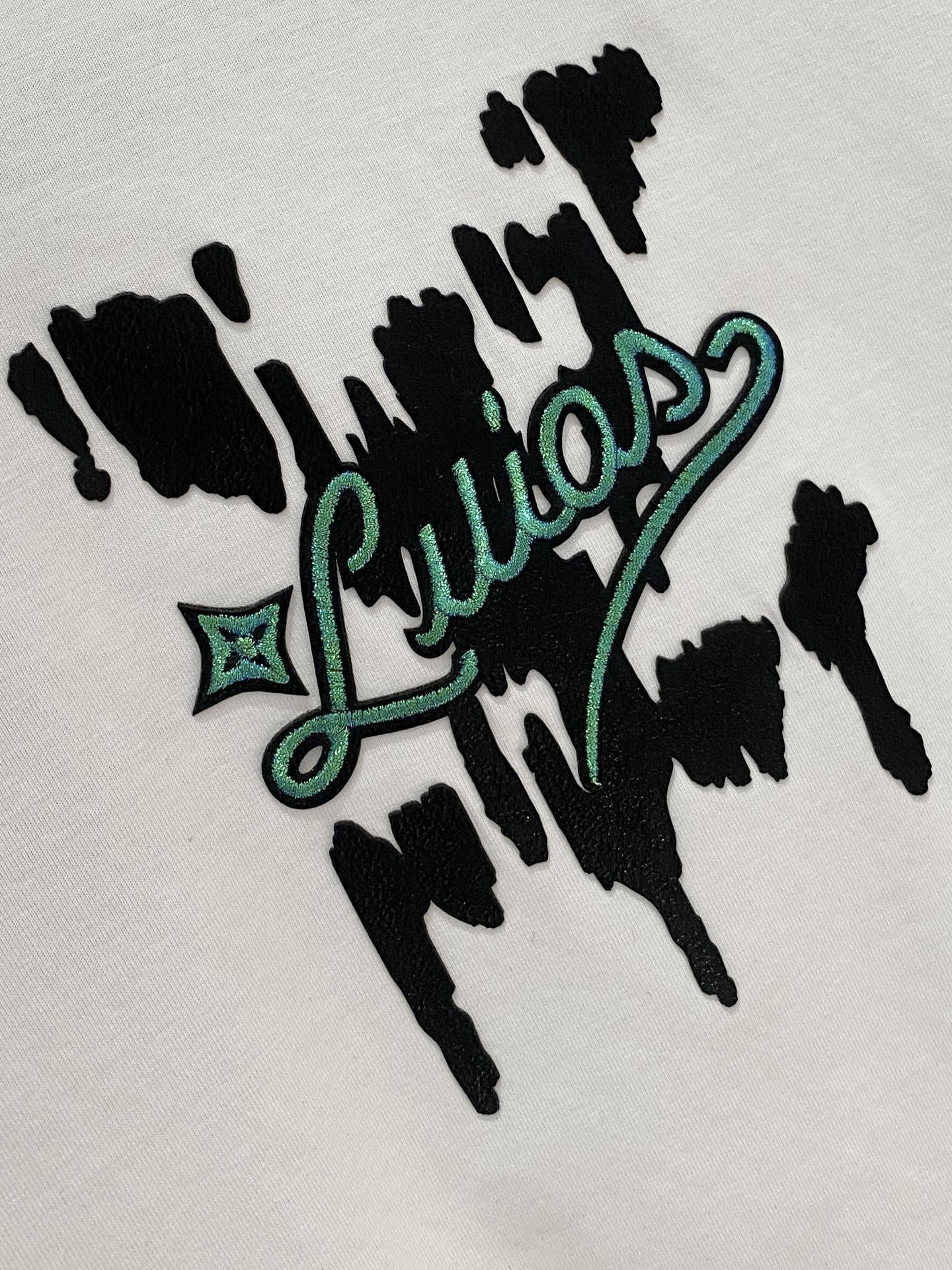 LV T-SHIRT IN WHITE COTTON 238856