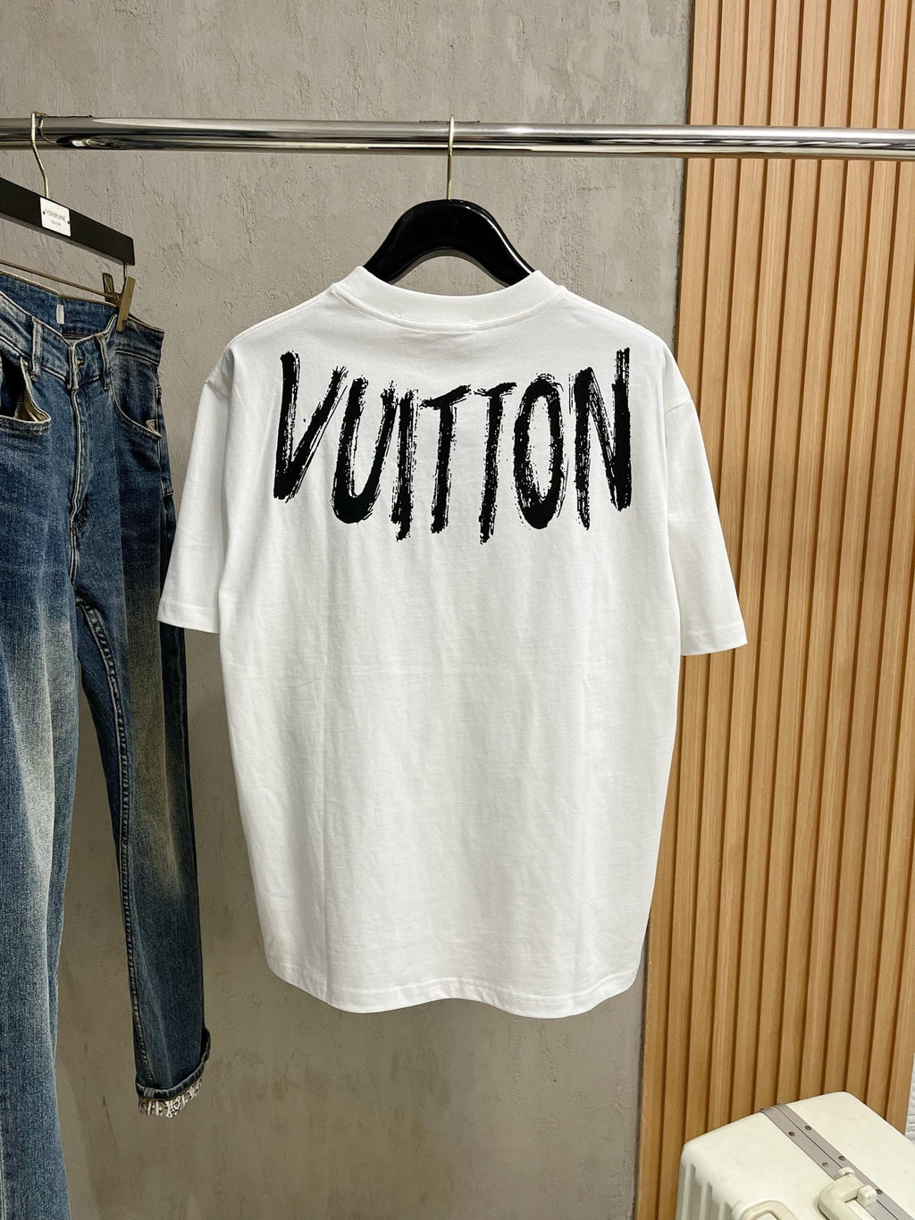 LV T-SHIRT IN WHITE COTTON 238859