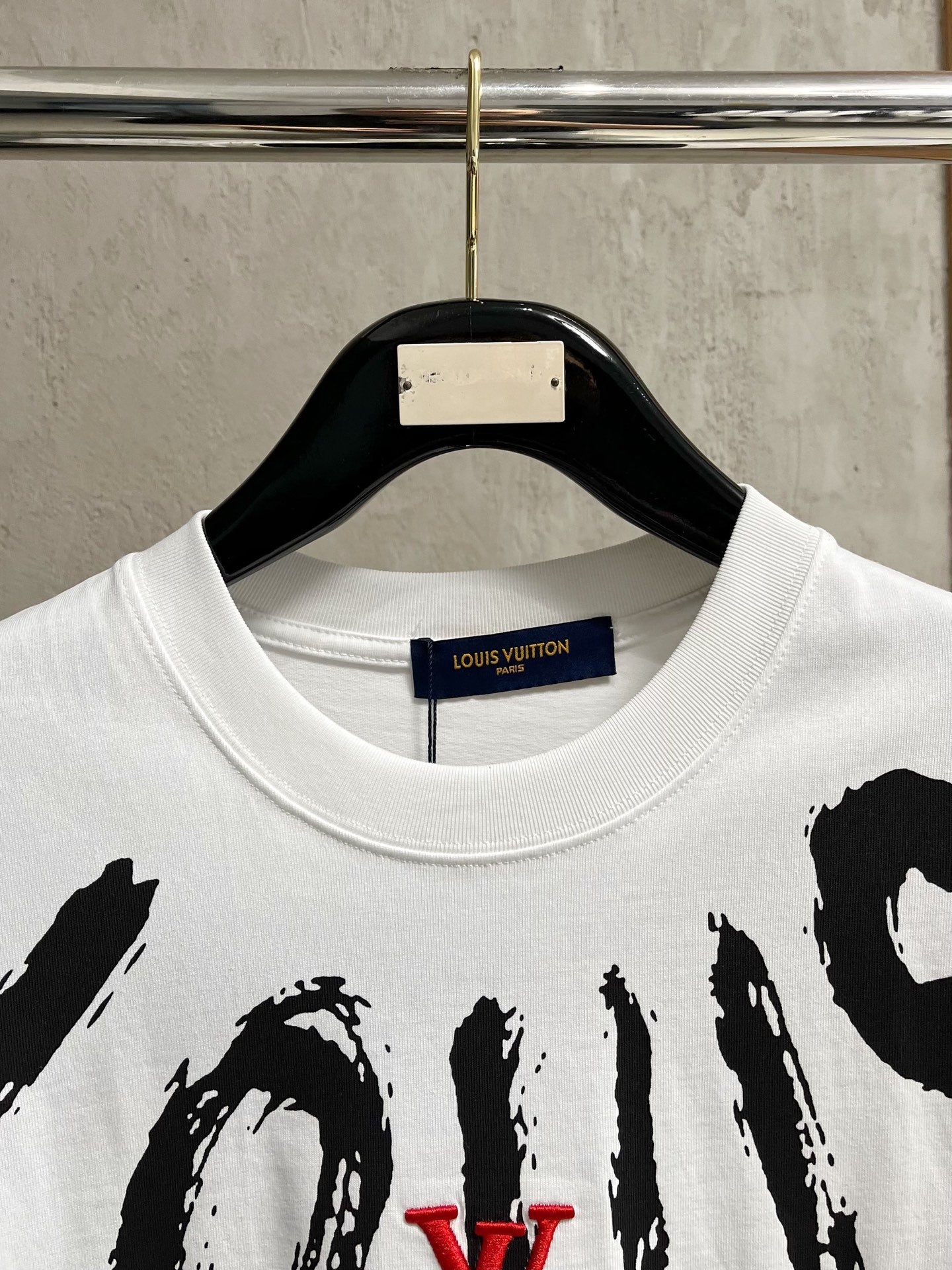 LV T-SHIRT IN WHITE COTTON 238859