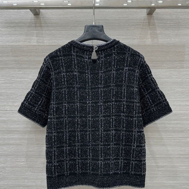 Gucci 2025 T-shirt Black Wool Viscose