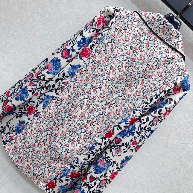LV MULTICOLOR FLORAL PRINT SHIRT 263834
