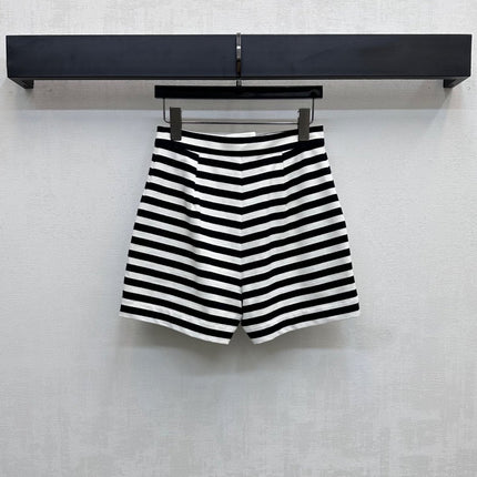 MAXMA 25S HIGH WAIST STRIPED SHORTS 264533