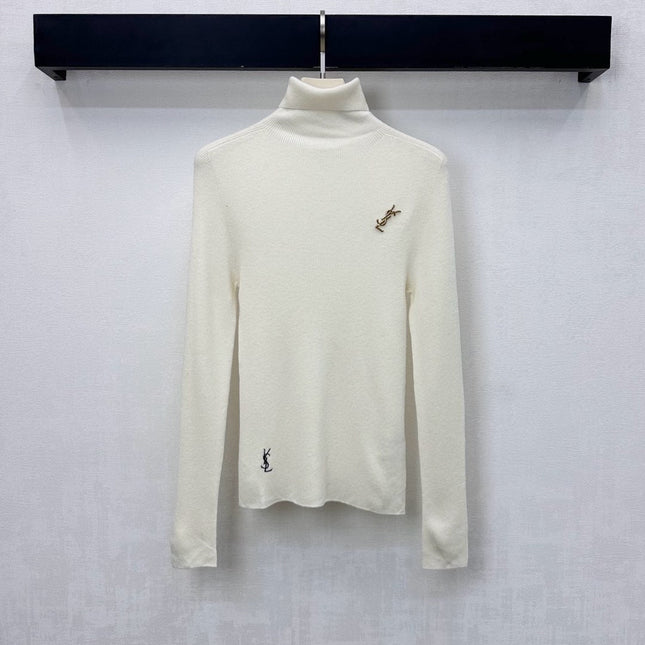 YSL 25S HIGH-NECK SWEATER STYLE 41