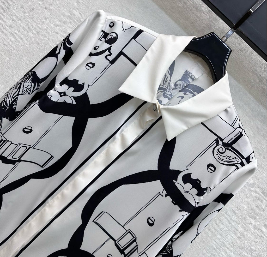 HERMES 26S LONG SLEEVED SHIRT 491
