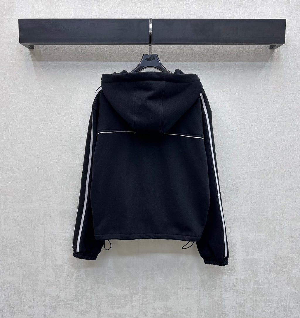 CELINE 26S HOODED JACKET AND SHORTS SET 126