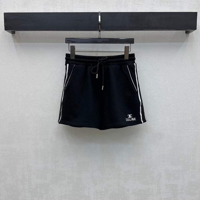 CELINE 26S HOODED JACKET AND SHORTS SET 126