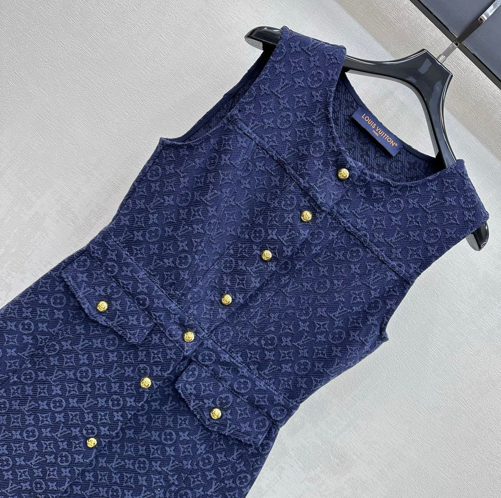 LV 26S SLEEVELESS DRESS STYLE 219