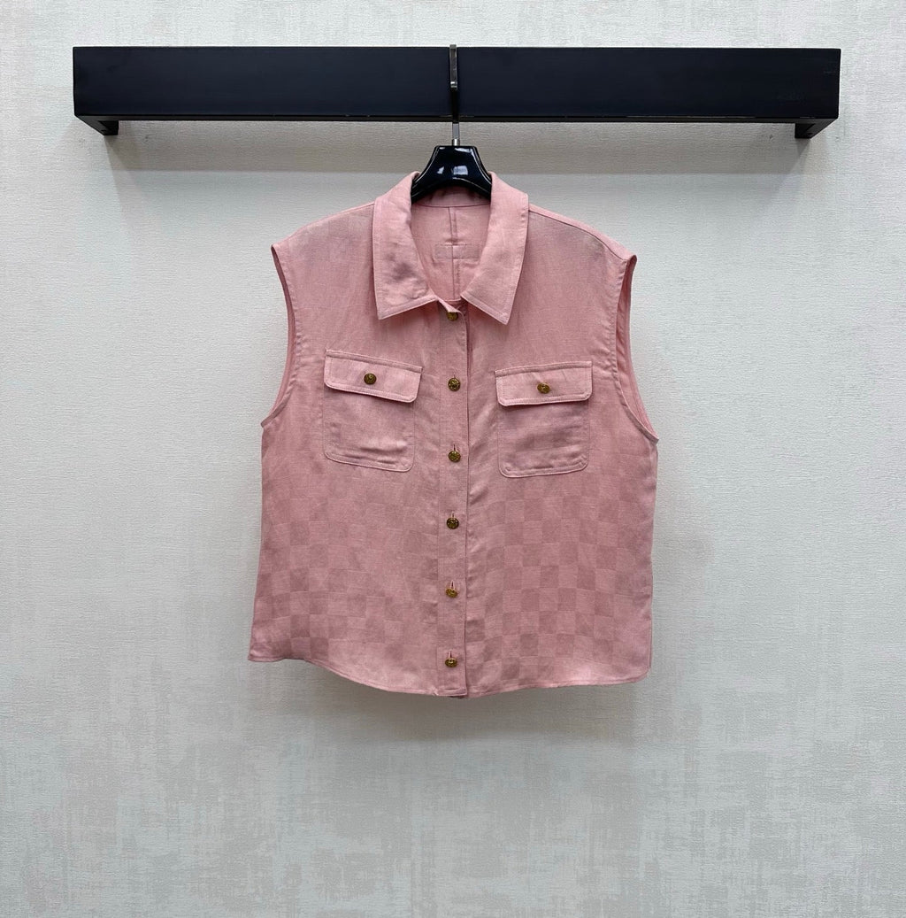 LV 26S TOP AND SKIRT SET STYLE 216