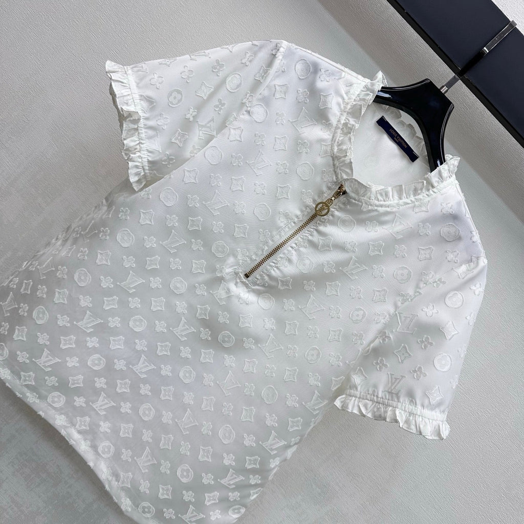 LV 26S SHORT-SLEEVE ZIP-UP SHIRT STYLE 200