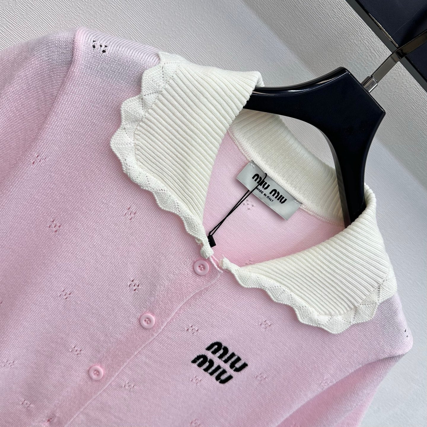 MIUMIU 26S KNIT CARDIGAN TOP 1251