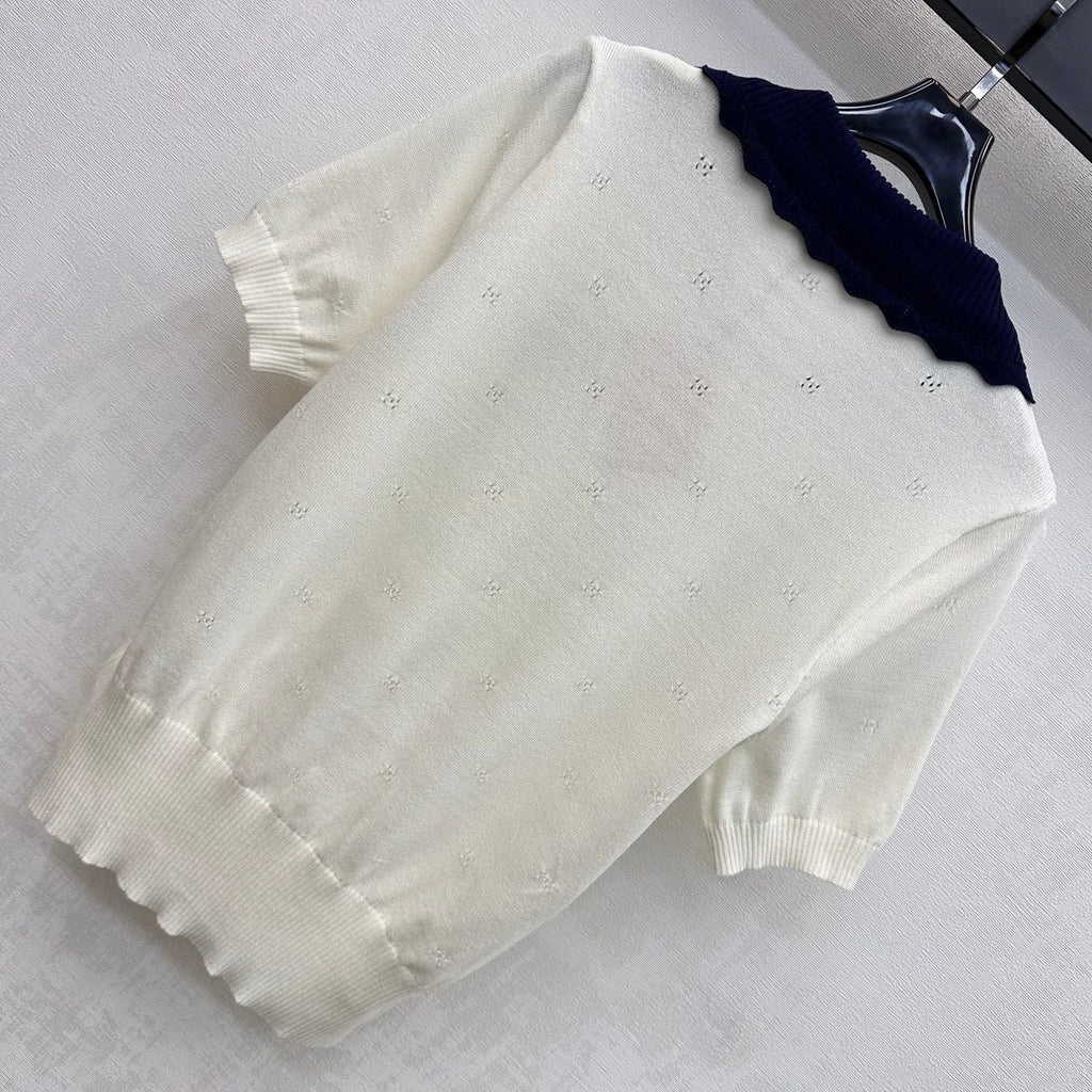 MIUMIU 26S KNIT CARDIGAN TOP 1252