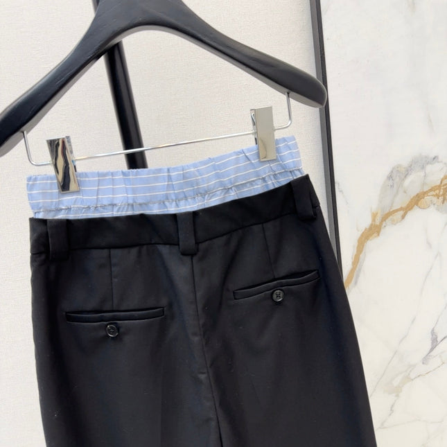 MIUMIU 26S STRAIGHT LEG PANTS 975